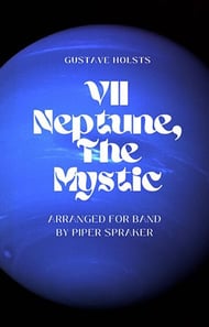 VII Neptune, The Mystic Concert Band sheet music cover Thumbnail